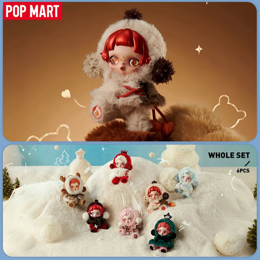 【EU Exclusive】POP MART SKULLPANDA Winter Symphony Series Mystery Box 1PC/6PCS Blind Box POPMART